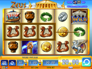 NJ online slots Zeus