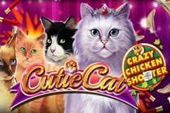 Cutie Cat Crazy Chicken Shooter Slot Game
