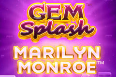 Gem Splash Marilyn Monroe Slot