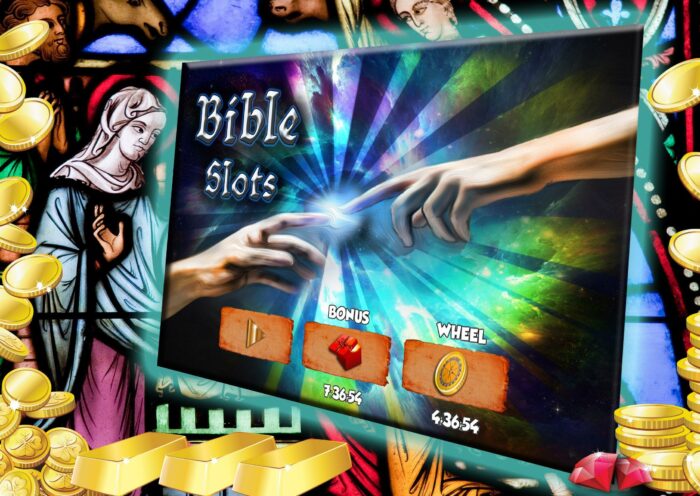 Bible Slots online slot machine graphics